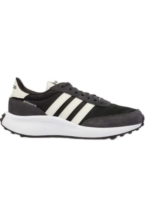 Adidas - Buty adidas Run 70S M GX3090 szare. Okazja: na co dzień. Kolor: szary. Materiał: syntetyk. Sport: bieganie