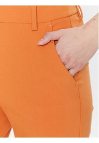 Weekend Max Mara Spodnie materiałowe Rana 2351310137 Pomarańczowy Slim Fit. Kolor: pomarańczowy. Materiał: materiał, syntetyk #4