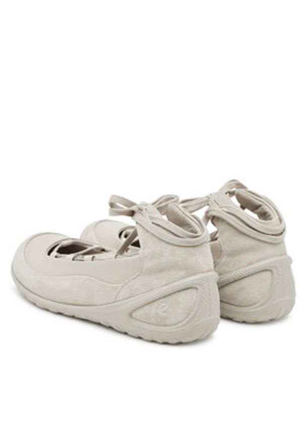 ecco - ECCO Baleriny 80245358261 Szary. Kolor: szary. Materiał: skóra