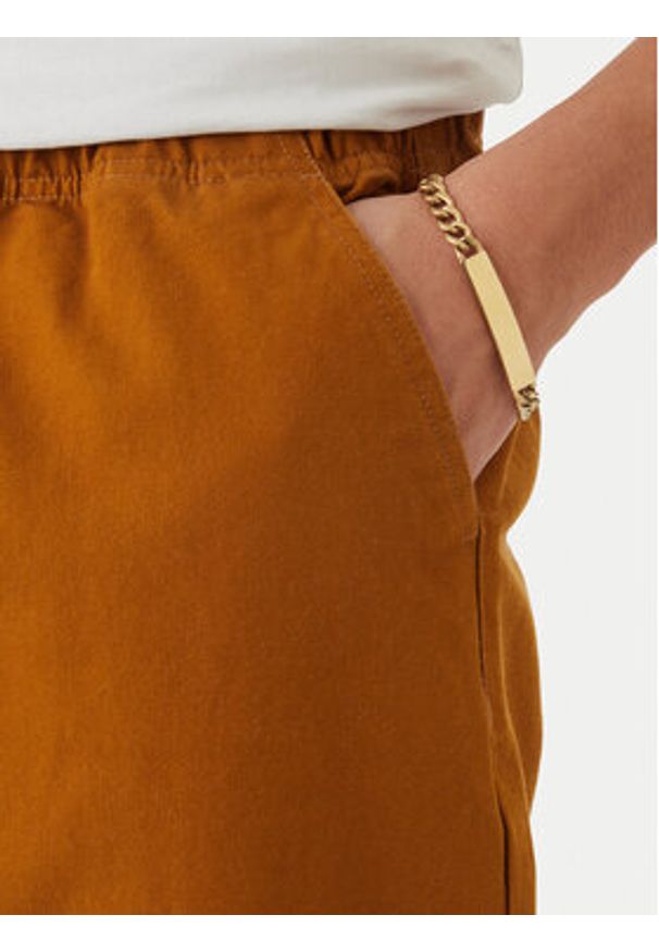 DC Shoes Spodnie materiałowe Framed EDYNP03169 Brązowy Relaxed Fit. Kolor: brązowy. Materiał: bawełna