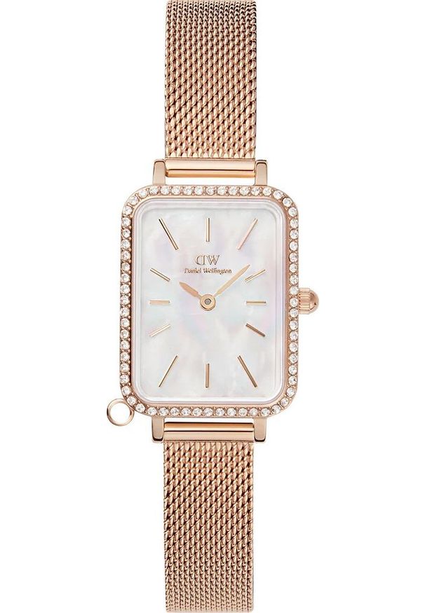 Zegarek damski Daniel Wellington DW00100748 różowe złoto. Kolor: złoty, wielokolorowy, różowy
