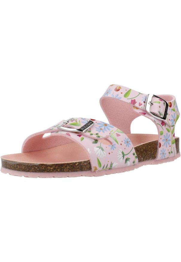 Pablosky - Sandały PABLOSKY 439674P Rose. Kolor: różowy. Materiał: tkanina, skóra