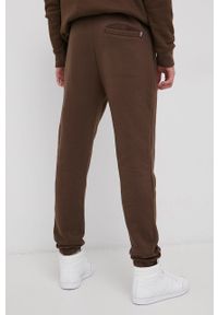 !SOLID - Solid Spodnie męskie kolor brązowy gładkie. Kolor: brązowy. Materiał: bawełna, dzianina. Wzór: gładki #2