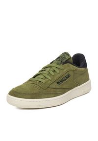 Reebok Sneakersy SS-CLUB C 85 VINTAGE 100244652 Khaki. Kolor: brązowy. Materiał: zamsz, skóra. Model: Reebok Club #4