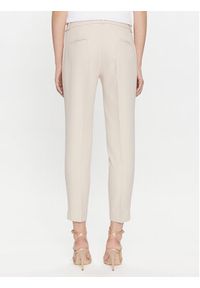 Maryley Spodnie materiałowe 24EB52Z/43GE Beżowy Slim Fit. Kolor: beżowy. Materiał: syntetyk #4