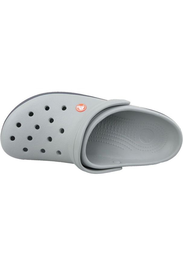 Klapki Crocs Crocband U 11016-01U szare. Kolor: szary. Materiał: materiał