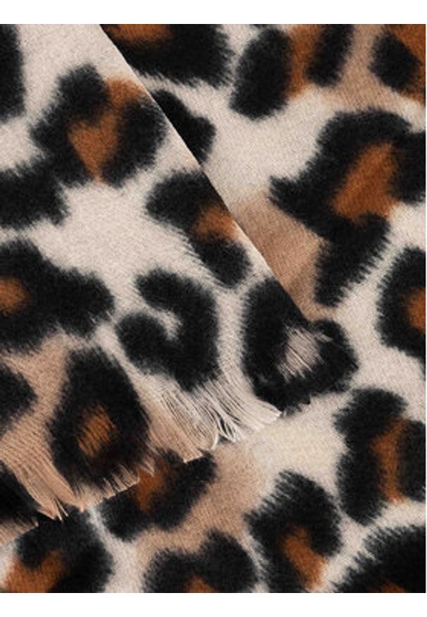 Jenny Fairy Szal 4W4-012-AW24 Beżowy. Kolor: beżowy. Materiał: poliester