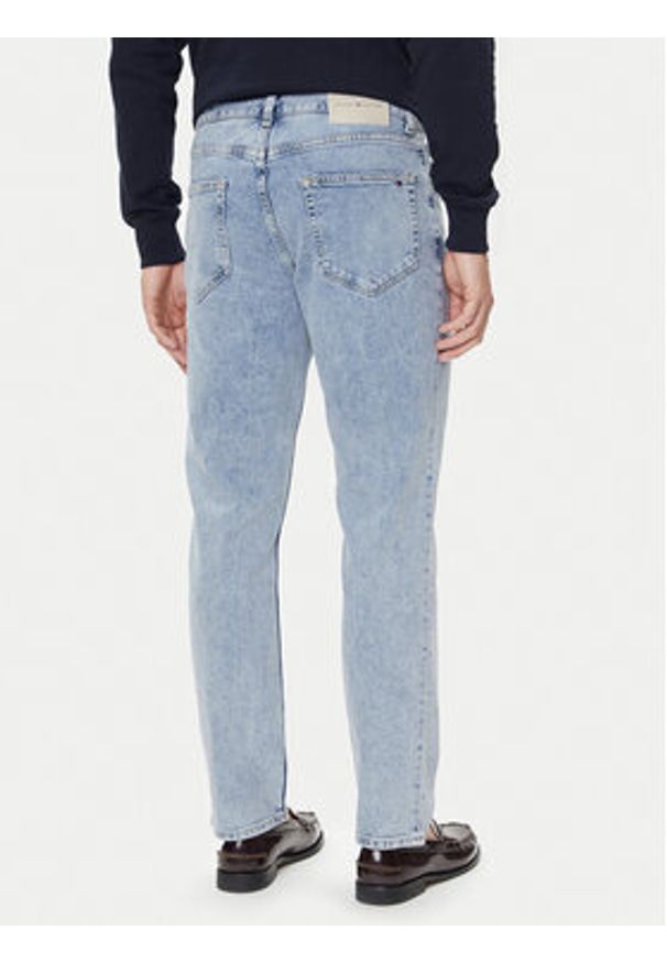 TOMMY HILFIGER - Tommy Hilfiger Jeansy Denton MW0MW39651 Niebieski Straight Fit. Kolor: niebieski