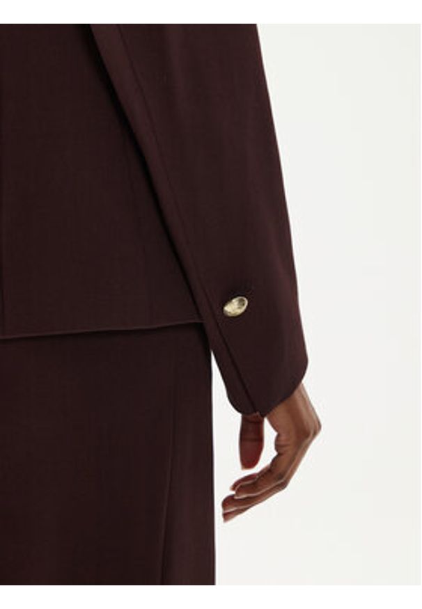 JOOP! Marynarka 58 JW243J175 30042708 Brązowy Slim Fit. Kolor: brązowy. Materiał: syntetyk, wiskoza