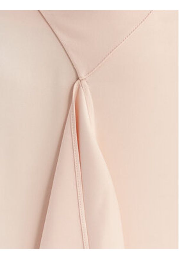 BOSS Spódnica midi Vemuth 50552076 Różowy Regular Fit. Kolor: różowy. Materiał: wiskoza