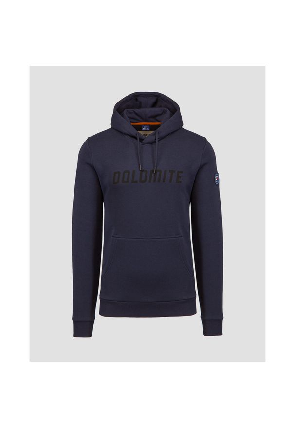 Bluza męska Dolomite Logo DARK BLUE. Kolor: niebieski