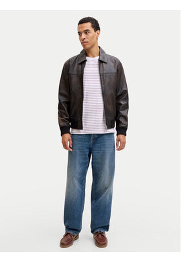 Jack & Jones Jeansy Eddie 12290185 Niebieski Baggy Fit. Kolor: niebieski