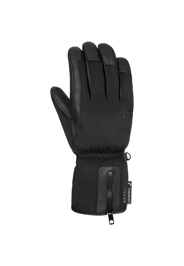 Reusch - Rękawice REUSCH Powerline STORMBLOXX™. Kolor: czarny. Sezon: zima. Sport: narciarstwo