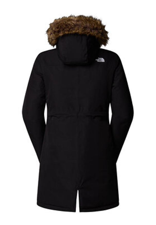 The North Face Parka Zaneck NF0A8DZN Czarny Regular Fit. Kolor: czarny. Materiał: syntetyk