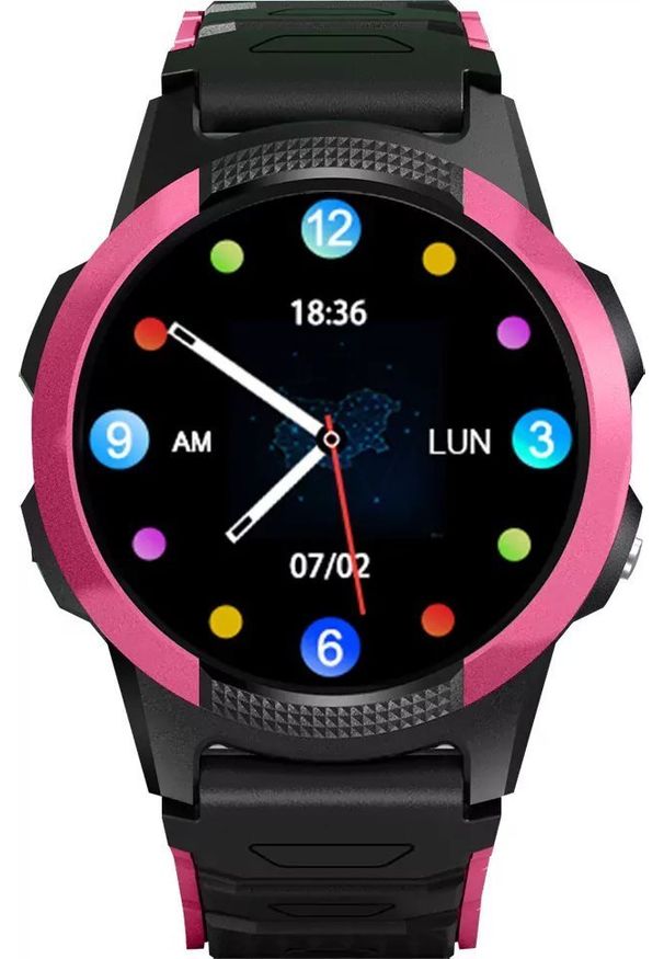 GARETT - Smartwatch Garett Kids Focus 4G RT Czarny (5904238483923). Rodzaj zegarka: smartwatch. Kolor: czarny