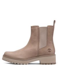 Timberland Sztyblety Carnaby Cool Basic Chlsea TB0A41CW9291 Beżowy. Kolor: beżowy. Materiał: nubuk, skóra #5