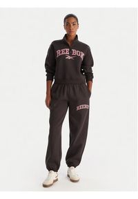 Reebok Spodnie dresowe Marvs RK25165CCW Czarny Regular Fit. Kolor: czarny. Materiał: syntetyk #3