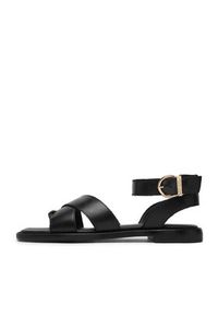 Beverly Hills Polo Club Sandały EO-WI16-ALYSHA-04 Czarny. Kolor: czarny. Materiał: skóra #6