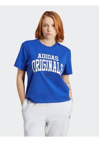 Adidas - adidas T-Shirt T-Shirt IC5982 Niebieski. Kolor: niebieski. Materiał: bawełna #1