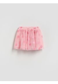Reserved - Tiulowa spódnica - pastelowy róż. Kolor: różowy. Materiał: tiul #1