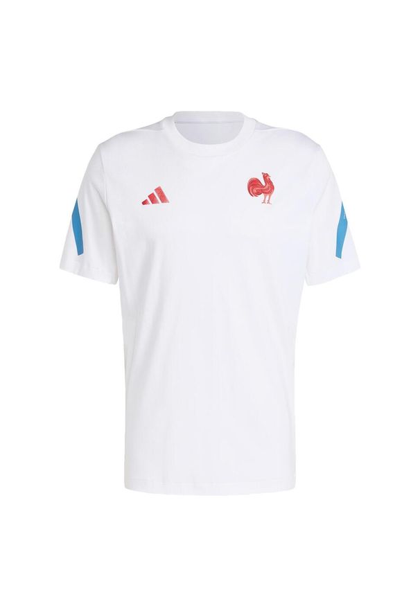 Adidas - Koszulka France Travel Z.N.E.. Kolor: biały. Sport: piłka nożna