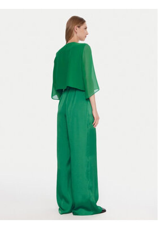 Marella Kombinezon Camilla 2515231022200 Zielony Regular Fit. Kolor: zielony. Materiał: syntetyk