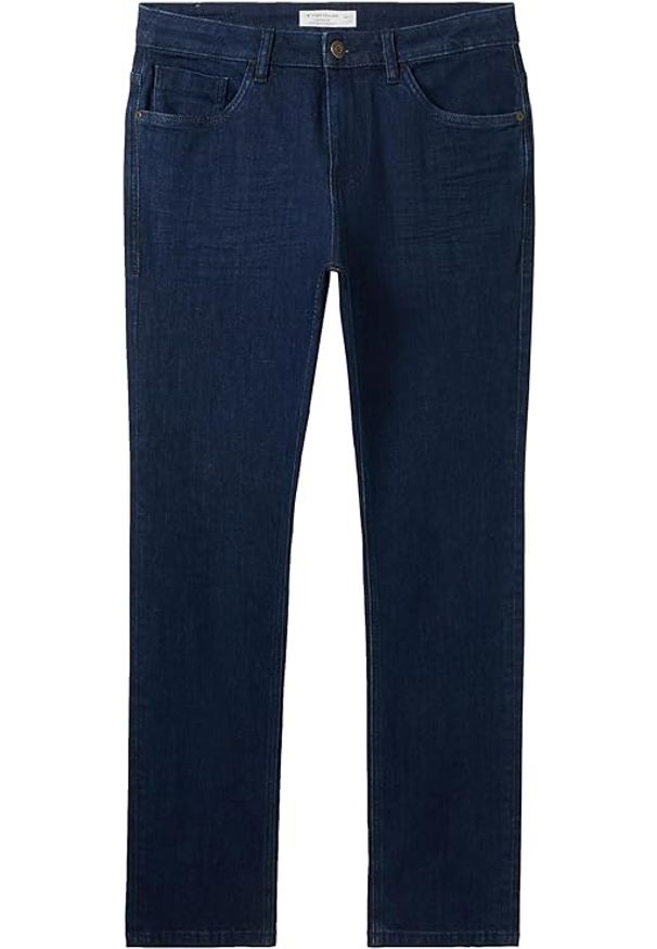 Męskie Spodnie Jeansowe Tom Tailor TOM TAILOR Josh slim Rinsed Blue Denim 1042340 10138