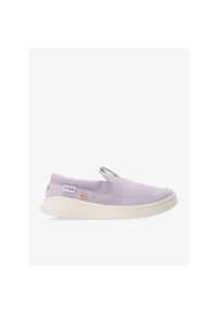 columbia - Buty outdoor damskie Columbia Boatside PFG. Kolor: fioletowy. Styl: sportowy