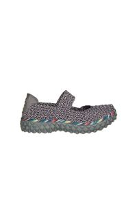 Rock Spring - Półbuty Rock Over Cord Black Philo 032909, Wielokolorowy, Materiał - 38. Zapięcie: pasek. Kolor: wielokolorowy. Materiał: tkanina. Szerokość cholewki: normalna. Styl: rockowy #1