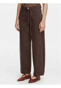 only - ONLY Jeansy Gianna 15372521 Brązowy Straight Leg. Kolor: brązowy #1