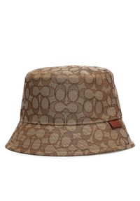 Coach Kapelusz 29CCN94 Brązowy. Kolor: brązowy. Materiał: poliester #1