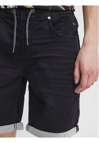 Blend Szorty jeansowe 20715198 Czarny Regular Fit. Kolor: czarny. Materiał: jeans, bawełna #8