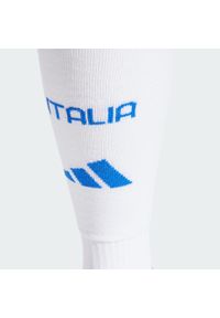 Adidas - Getry Italy 24 Away. Kolor: biały. Materiał: materiał