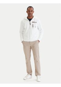Aeronautica Militare Bluza 261FE2100UF00679 Biały Regular Fit. Kolor: biały. Materiał: bawełna #5