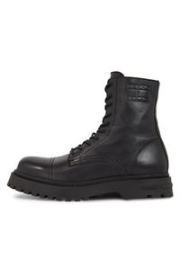 Tommy Jeans Trzewiki Tjm Casual Boot EM0EM01244 Czarny. Okazja: na co dzień. Kolor: czarny. Materiał: skóra. Styl: casual #3