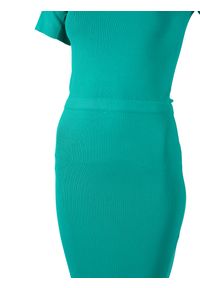 Patrizia Pepe Sukienka | 8A1106/K080 | Kobieta | Zielony. Okazja: na co dzień. Kolor: zielony. Materiał: poliamid, wiskoza. Typ sukienki: proste, dopasowane. Styl: klasyczny, elegancki, casual