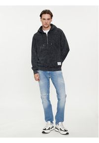 Replay Bluza M6829.000.23688M Czarny Regular Fit. Kolor: czarny. Materiał: bawełna #6