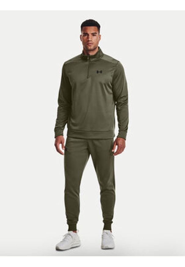 Under Armour Bluza Armor Fleece 1373358 Zielony Regular Fit. Kolor: zielony. Materiał: syntetyk