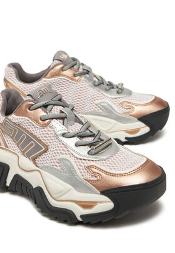 Steve Madden Sneakersy Kingpin SM11003513 Kolorowy. Materiał: skóra. Wzór: kolorowy