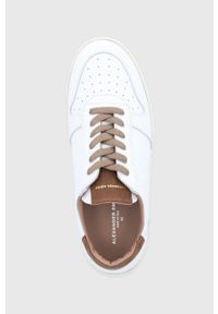 Alexander Smith buty skórzane Cambridge kolor biały. Nosek buta: okrągły. Zapięcie: sznurówki. Kolor: biały. Materiał: skóra #2