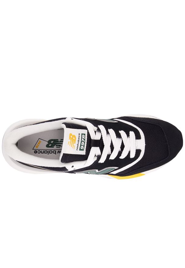Buty unisex New Balance U997REC – czarne. Okazja: na co dzień. Kolor: czarny. Materiał: skóra, syntetyk, materiał, guma. Szerokość cholewki: normalna