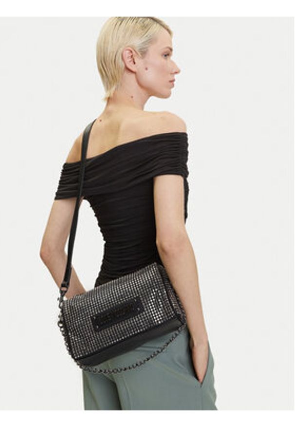 Love Moschino - LOVE MOSCHINO Torebka JC4135PP1MLL100A Czarny. Kolor: czarny