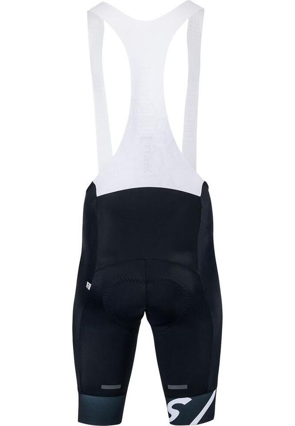 Silvini - Spodenki męskie SILVINI men's cycling bib shorts Gavia MP1605. Kolor: biały, wielokolorowy, czarny