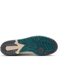 Buty unisex New Balance BB550PTB – białe. Okazja: na co dzień. Kolor: biały. Materiał: skóra. Szerokość cholewki: normalna #4