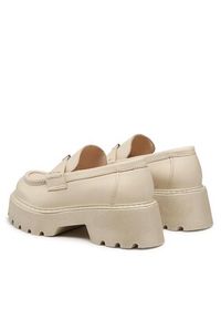 Badura Loafersy SCILLA-23SS3511 Beżowy. Kolor: beżowy. Materiał: skóra