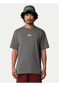 The North Face T-Shirt Heritage NF0A8C3Q Szary Relaxed Fit. Kolor: szary. Materiał: bawełna