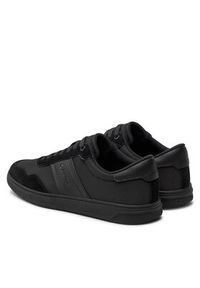 Calvin Klein Sneakersy Low Top Lace Up Mix HM0HM01548 Czarny. Kolor: czarny. Materiał: materiał #3