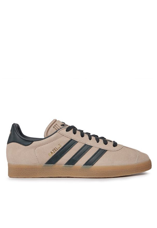 Adidas - adidas Sneakersy Gazelle IG6199 Beżowy. Kolor: beżowy. Materiał: zamsz, skóra. Model: Adidas Gazelle
