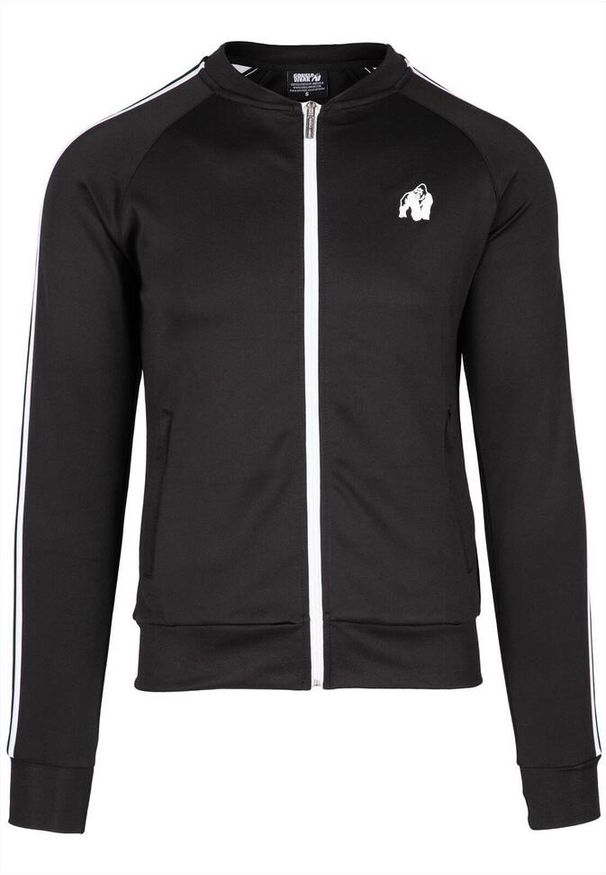 GORILLA WEAR - Riverside Kurtka dresowa - Czarny. Kolor: czarny. Materiał: dresówka. Sport: fitness
