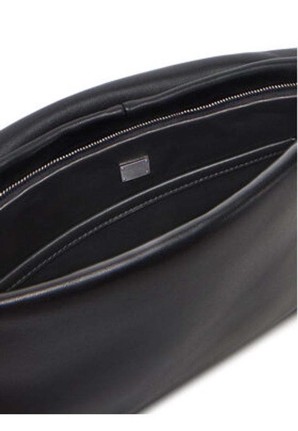 DOLCE & GABBANA - Dolce&Gabbana Saszetka BM3075 AF984 Czarny. Kolor: czarny. Materiał: skóra